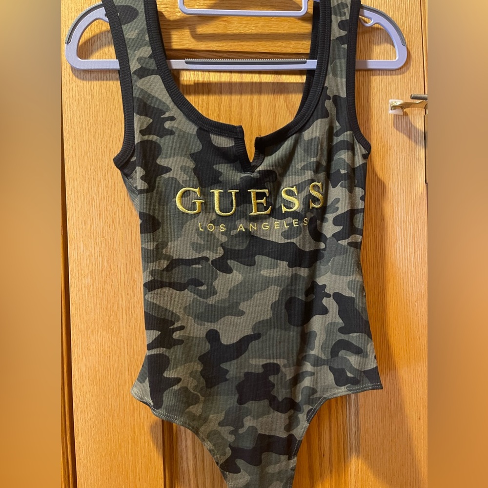 Camo guess body suit